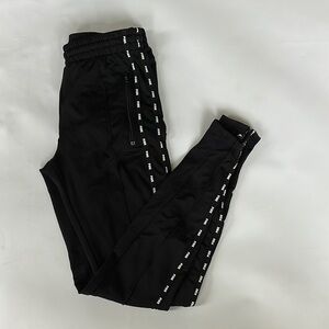 Pink Black Track Pants